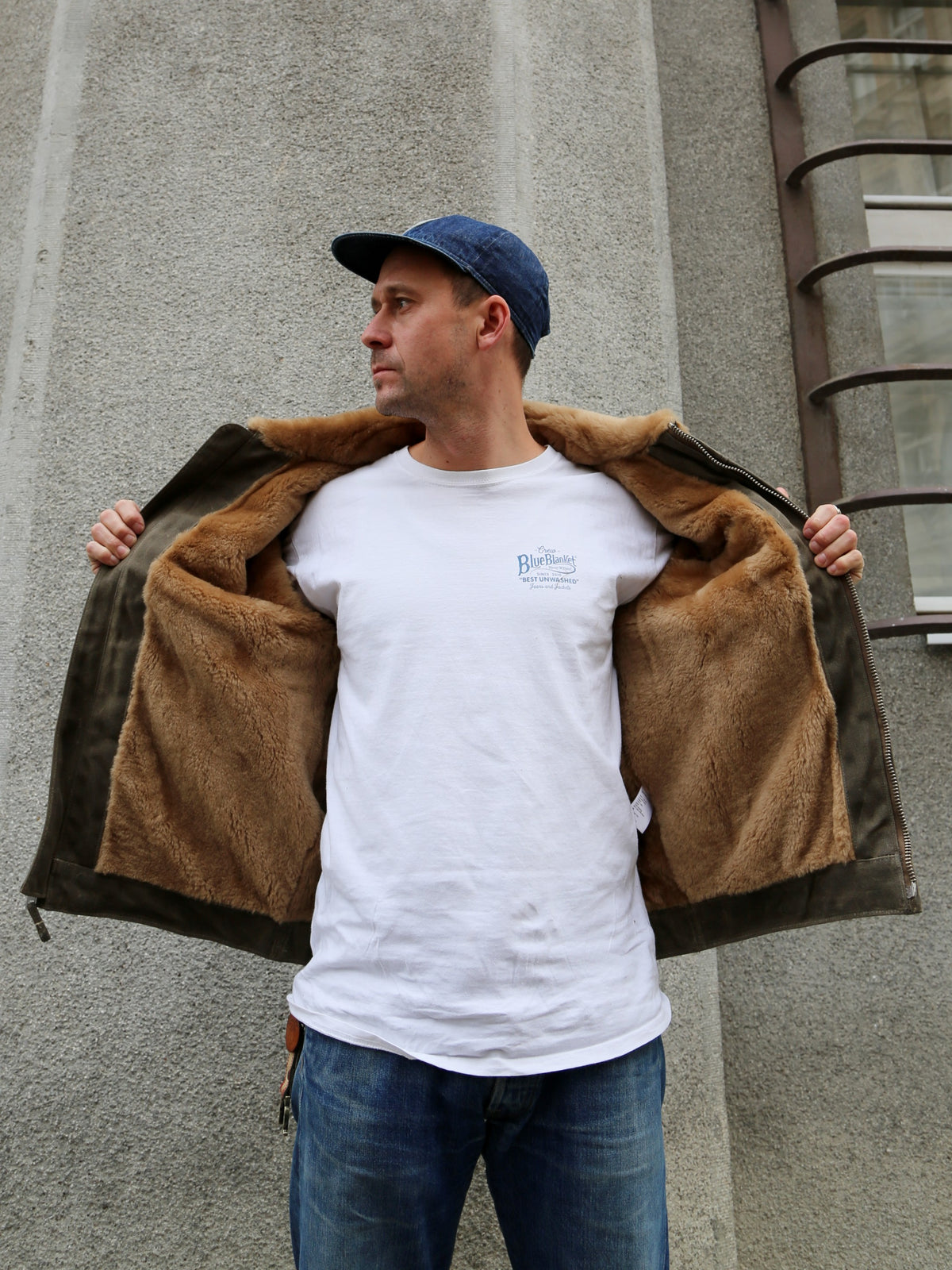 Freenote Cloth RJ-2 Waxed Canvas 20ounce Jacket – Tobacco (M0004320-20TOB)