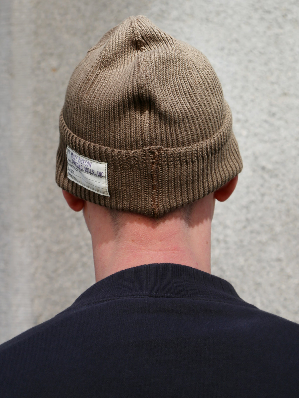 Buzz Rickson's Watch Cap Cotton Version – Olive (BR02186)