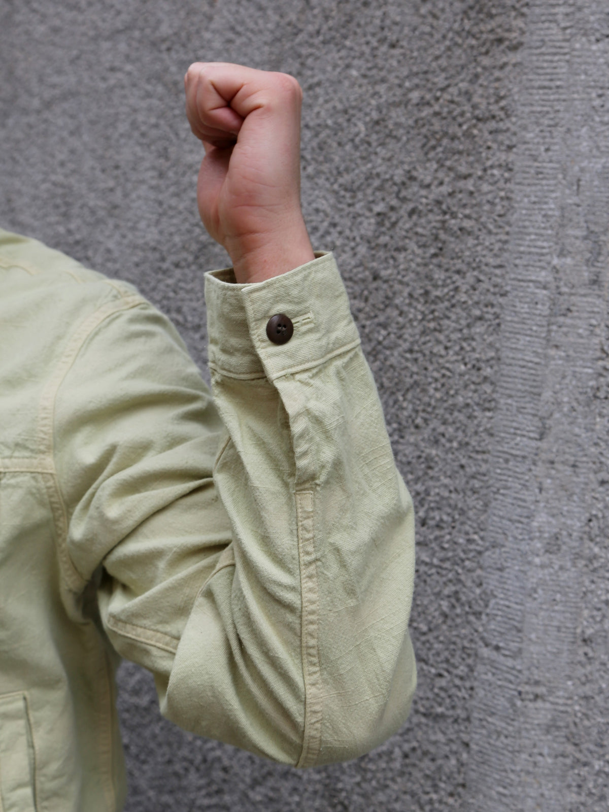Samurai Jeans Tropical Weather Tracker Jacket – Green Tea (SJTKJ26-AT)