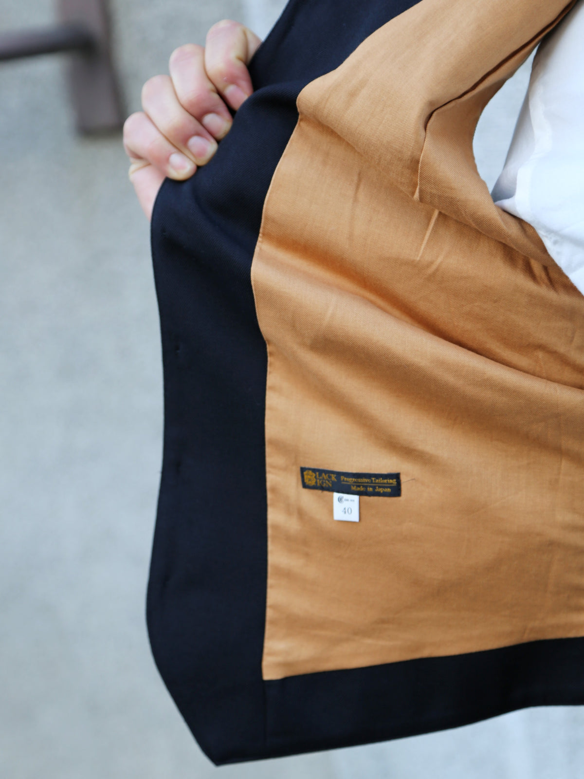 Black Sign Army Serge Butler Vest – Midnight Black (BSFS-22711)