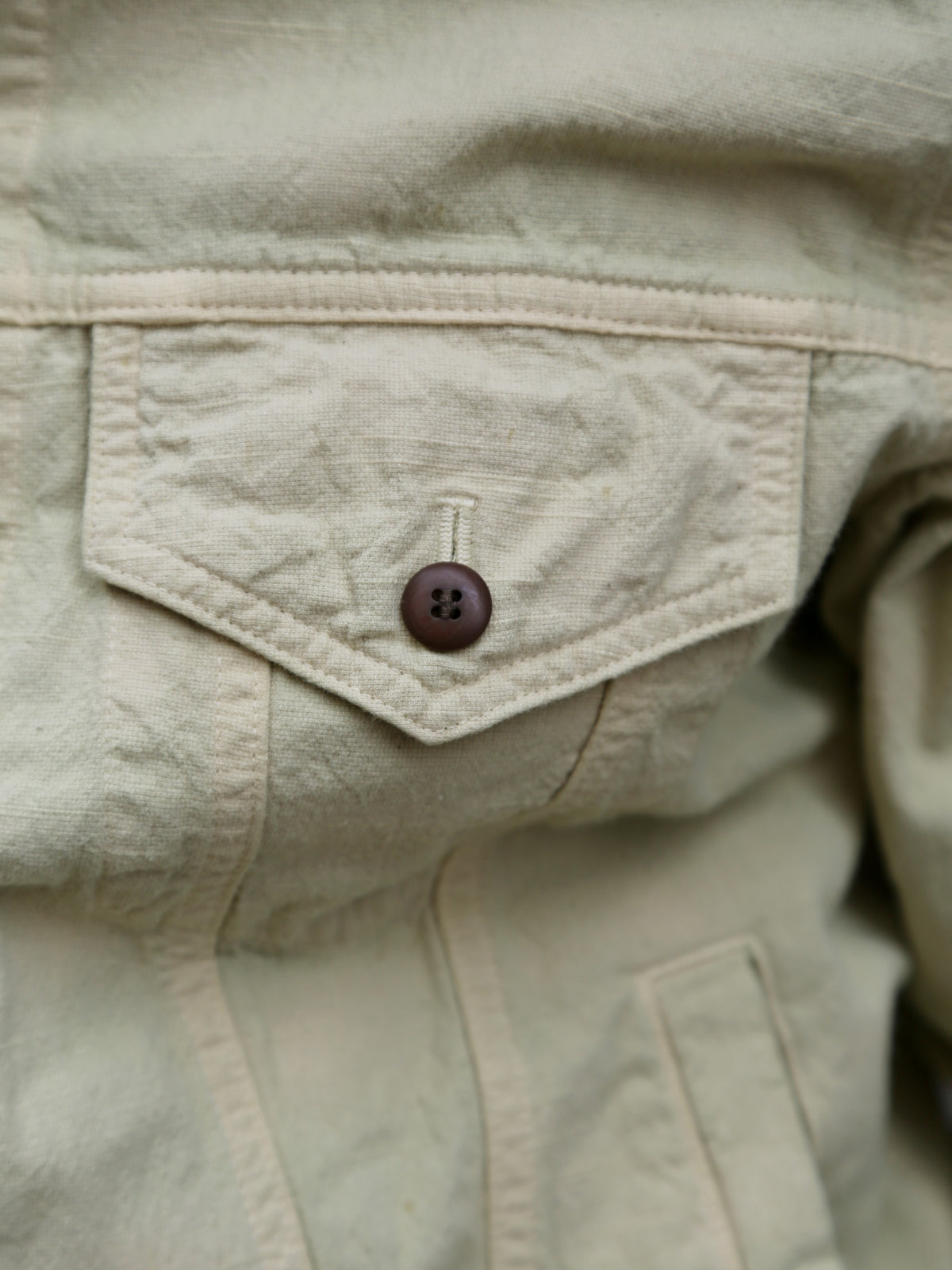 Samurai Jeans Tropical Weather Tracker Jacket – Green Tea (SJTKJ26-AT)