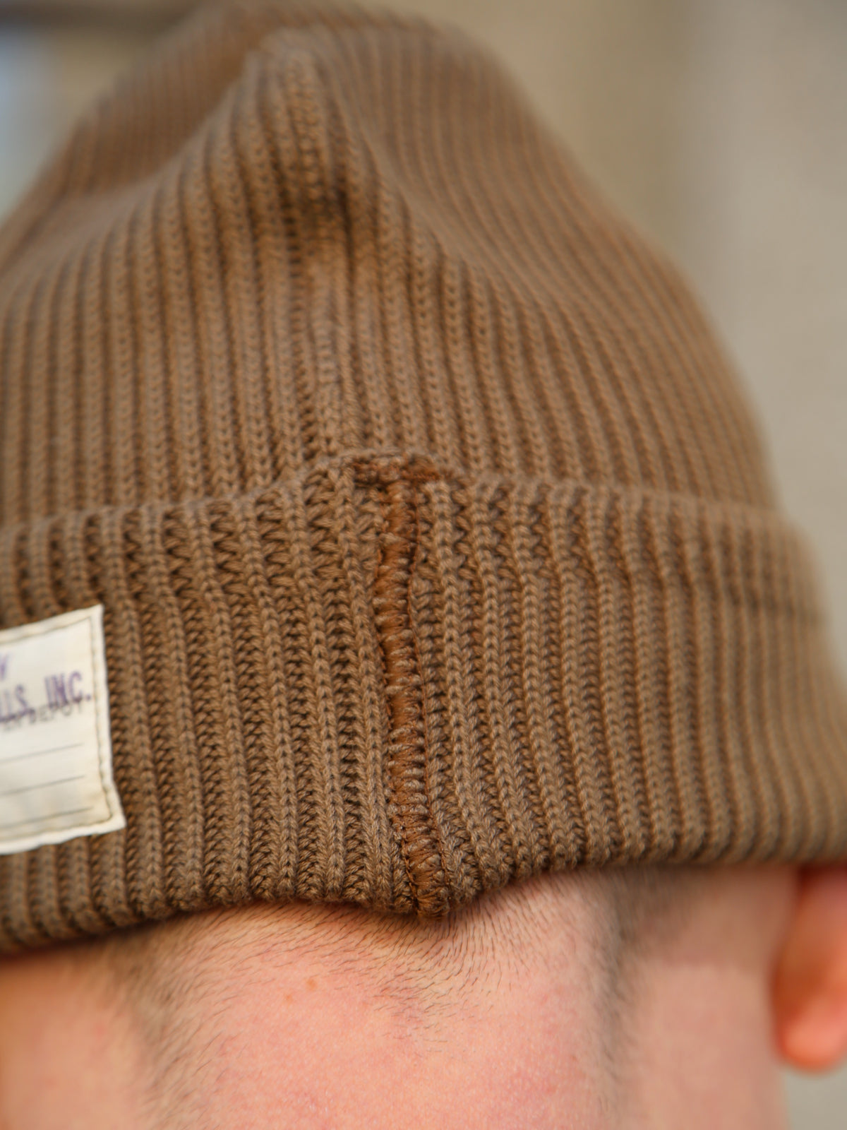 Buzz Rickson's Watch Cap Cotton Version – Olive (BR02186)