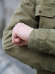 Indigofera Alamo Shirt Cotton Twill – Olive (6295-523-63)