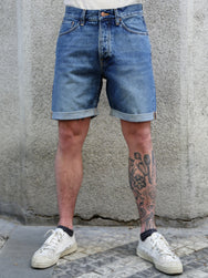 Nudie Jeans Josh Denim Shorts – Blue Haze (114639)