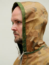 The Real McCoy's MJ23007 Camouflage Parka Mitchell Pattern - Green