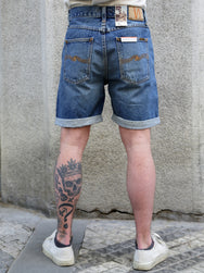 Nudie Jeans Josh Denim Shorts – Blue Haze (114639)