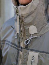 Ten C Wind Combo Bonded Shirt – Pale Taupe (22CTCUC11055)