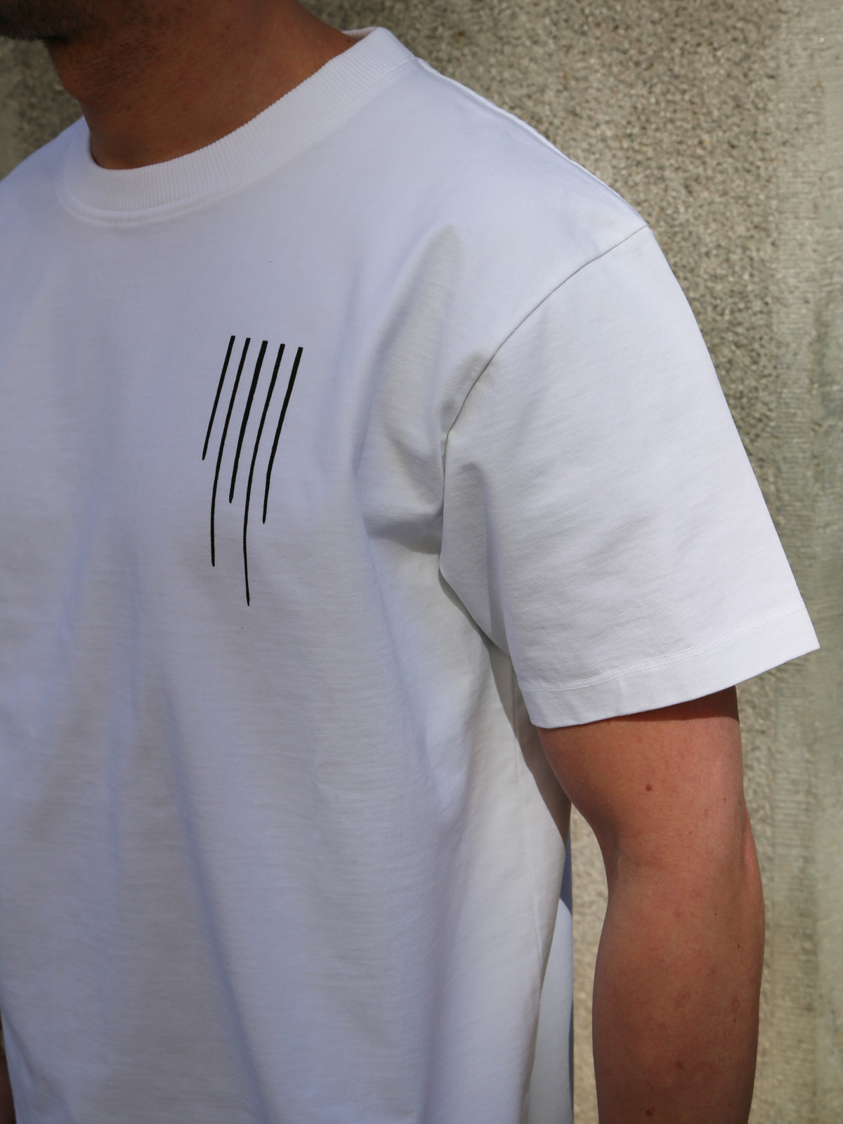 Gråbrodern Hejdeby Tenet Tee – White (G105-111-05)