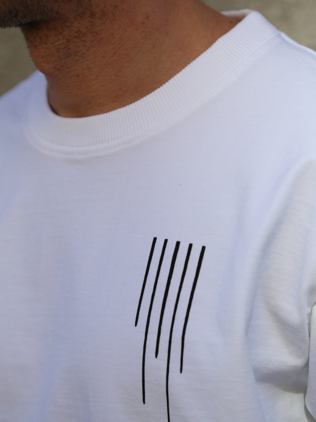 Gråbrodern Hejdeby Tenet Tee – White (G105-111-05)