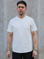 Studio d'Artisan Suvin Gold T-Shirt – White (8173)