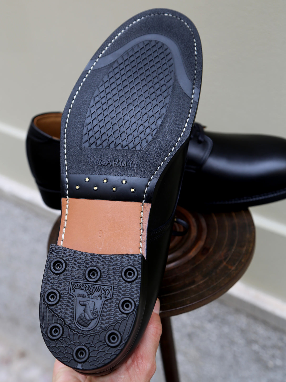 Black Sign Navy Last Dress Oxford Shoes – Black (BSSF-17002)