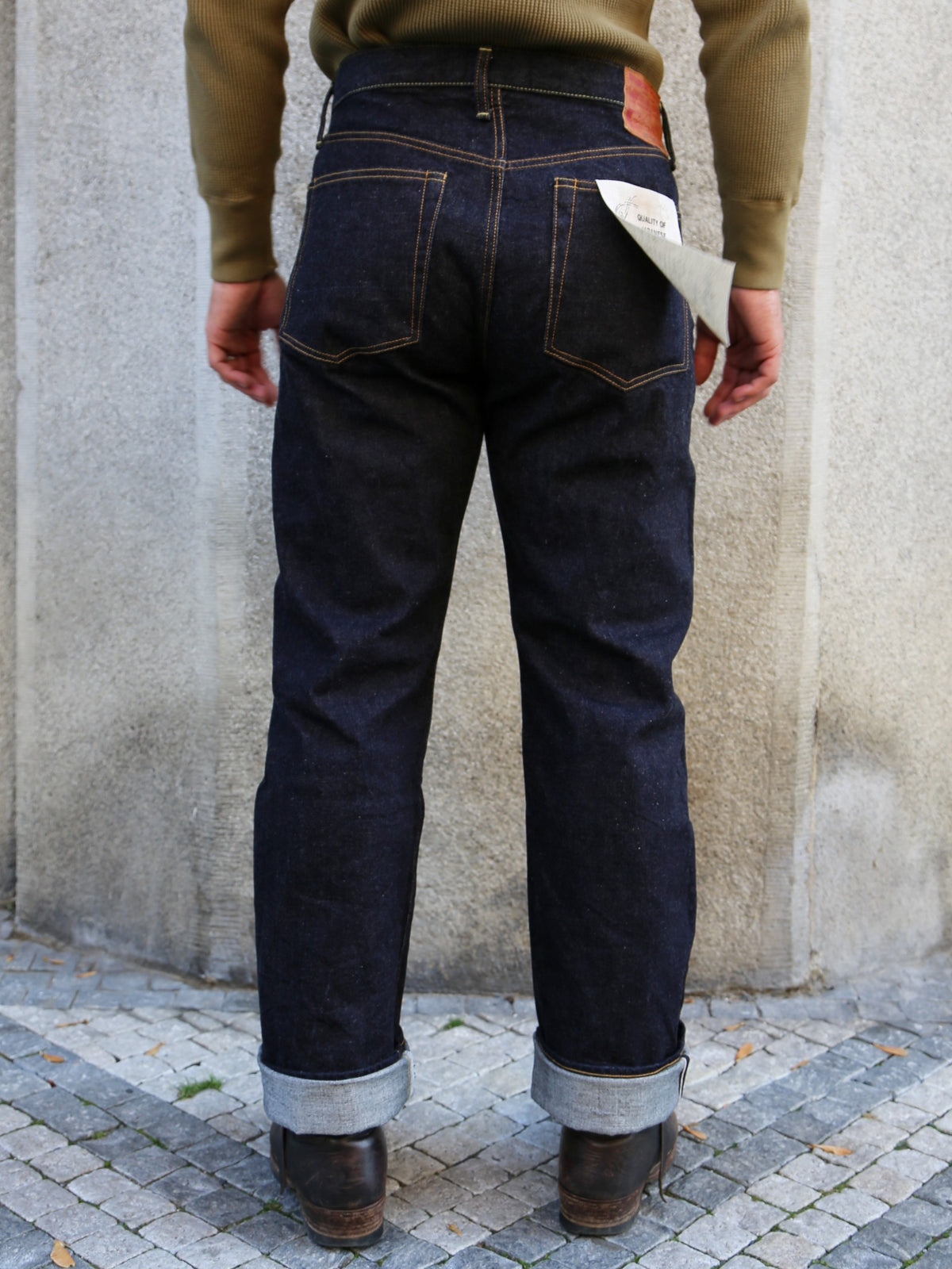 Studio D’Artisan 15oz Indigo Denim Jeans Straight Leg Fit (SD-101W)