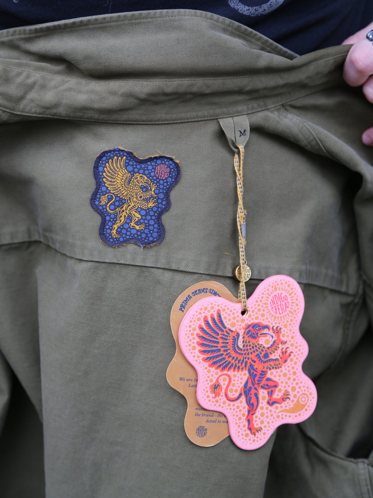 Indigofera Alamo Shirt Cotton Twill – Olive (6295-523-63)