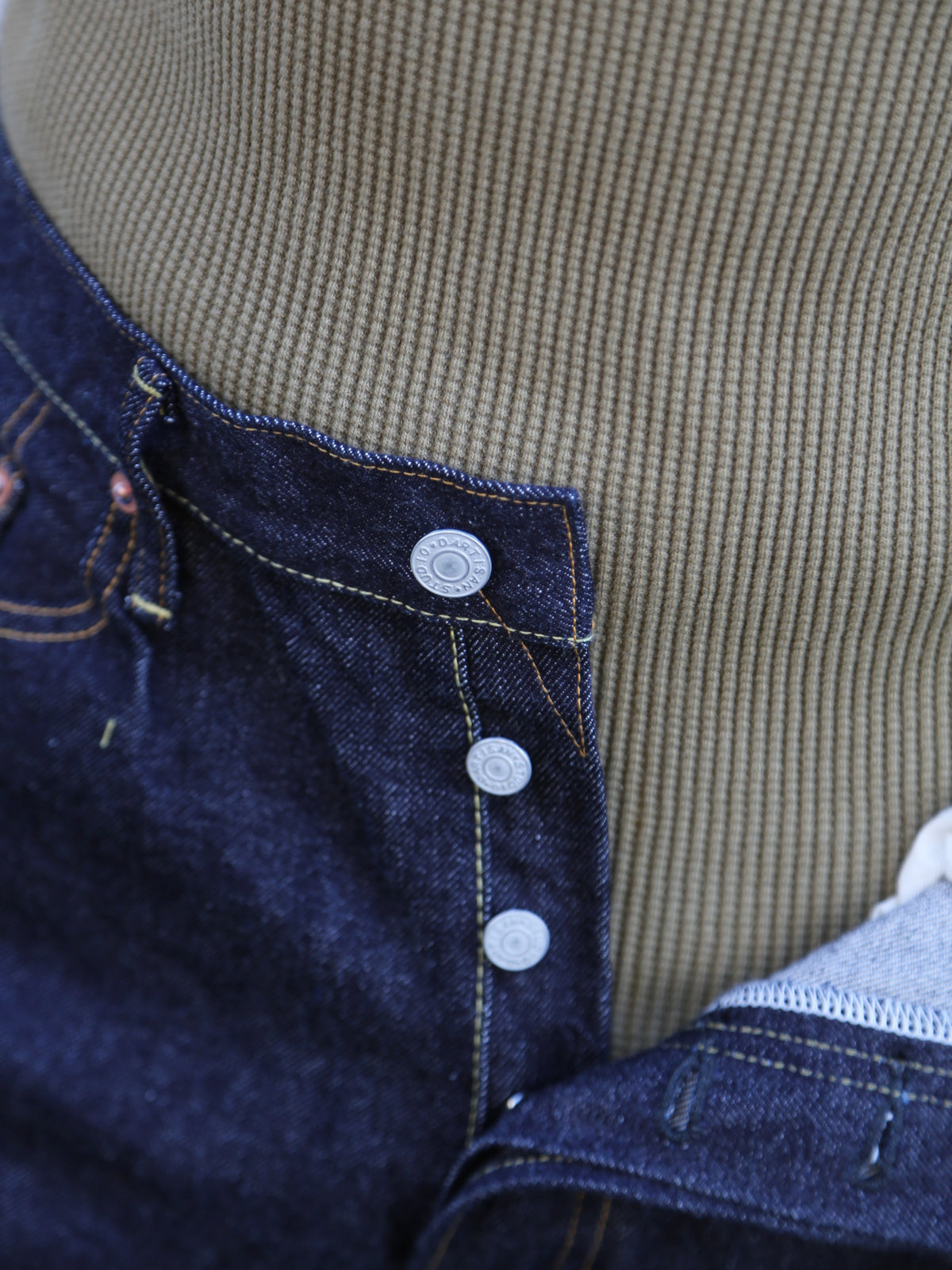 Studio D’Artisan 15oz Indigo Denim Jeans Straight Leg Fit (SD-101W)