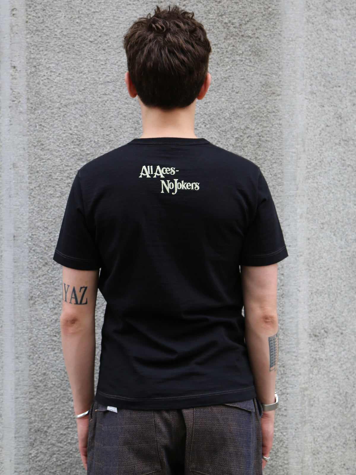 Buzz Rickson's Slub Yarn T-Shirt 77th Fighter Sq. – Black (BR79728-119)