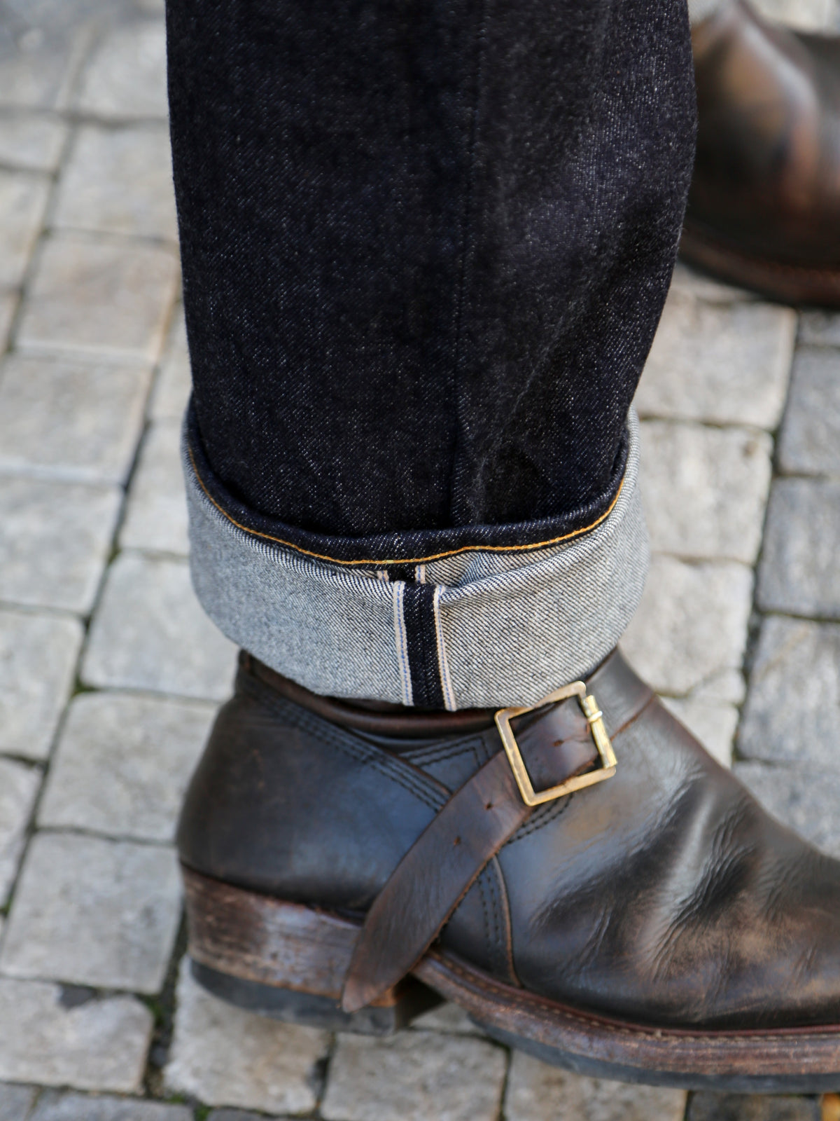 Studio D’Artisan 15oz Indigo Denim Jeans Straight Leg Fit (SD-101W)