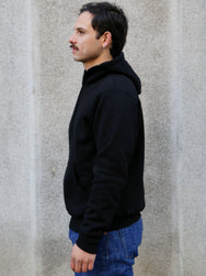 Whitesville Sweat Heavy Hoodie – Black (WV67729)