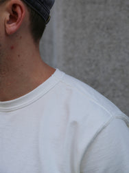 Studio d'Artisan Suvin Gold T-Shirt – White (8173)