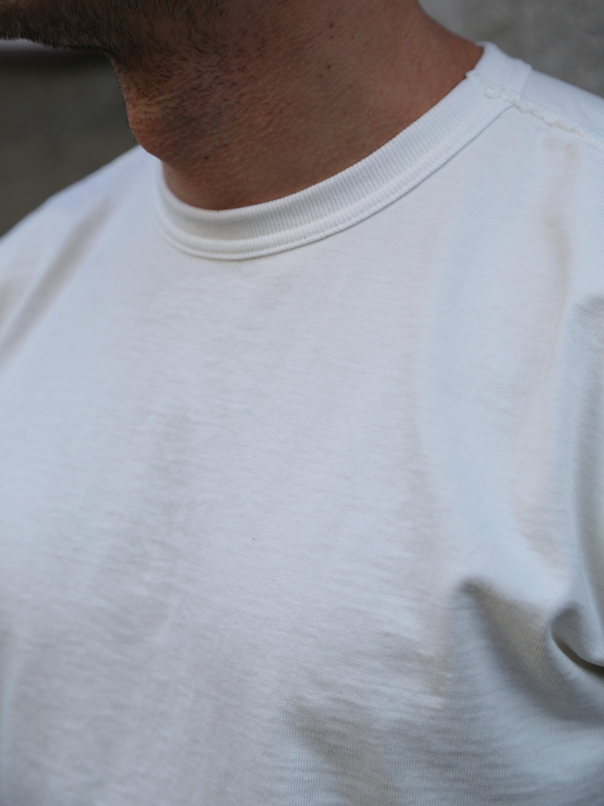 Studio d'Artisan Suvin Gold T-Shirt – White (8173)