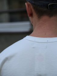 Studio d'Artisan Suvin Gold T-Shirt – White (8173)