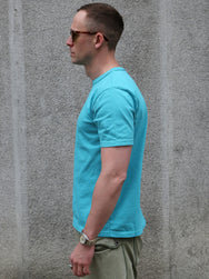 Studio d'Artisan USA Cotton T-shirt – Turquoise Blue (9912TB)