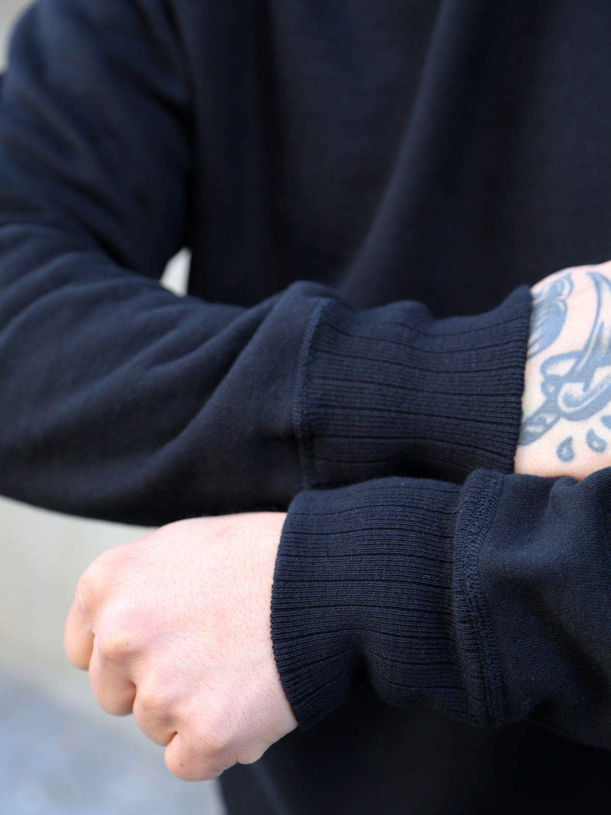 Whitesville Sweat Heavy Hoodie – Black (WV67729)