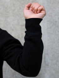 Whitesville Sweat Heavy Hoodie – Black (WV67729)