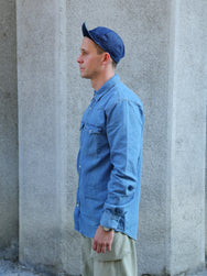Nudie Jeans George Another Kind Of Blue Shirt - Denim