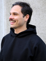 Whitesville Sweat Heavy Hoodie – Black (WV67729)