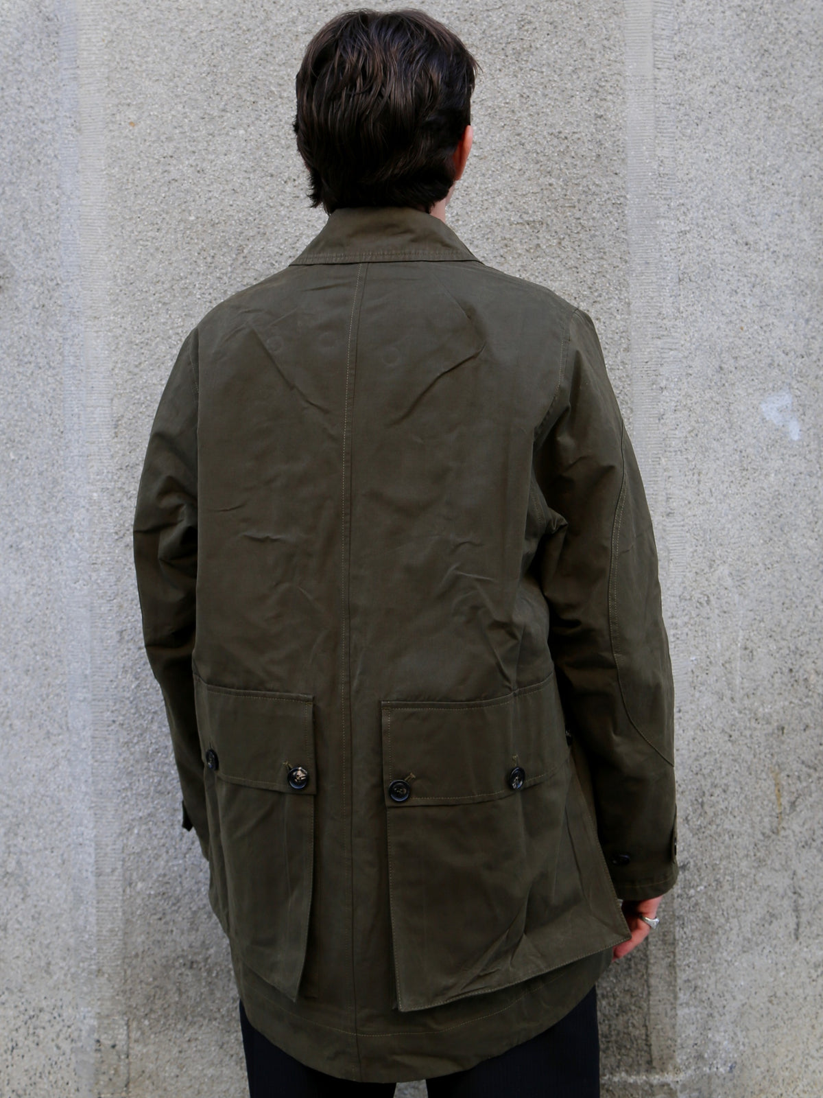 Hansen Garments DEREK Oversized Field Jacket – Khaki (32-78-6)