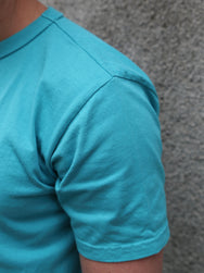 Studio d'Artisan USA Cotton T-shirt – Turquoise Blue (9912TB)