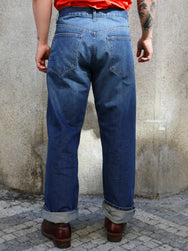 Fleurs de Bagne Le Classic Denim “F055” – Heavy Used (FDB-PANT-F055-805)