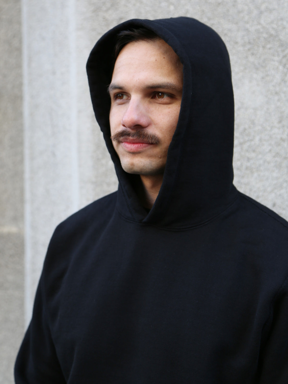 Whitesville Sweat Heavy Hoodie – Black (WV67729)