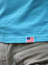 Studio d'Artisan USA Cotton T-shirt – Turquoise Blue (9912TB)