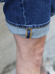 Nudie Jeans Seth Denim Shorts Morning Soul – Dark Blue (114865)