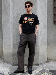 Samurai Jeans Kanoko Aimadara Trousers – Blue/Brown (SJAP26-KSK)