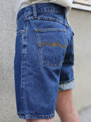 Nudie Jeans Seth Denim Shorts Morning Soul – Dark Blue (114865)