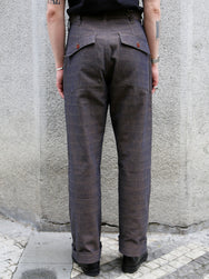 Samurai Jeans Kanoko Aimadara Trousers – Blue/Brown (SJAP26-KSK)