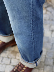 Fleurs de Bagne Le Classic Denim “F055” – Heavy Used (FDB-PANT-F055-805)