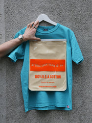 Studio d'Artisan USA Cotton T-shirt – Turquoise Blue (9912TB)