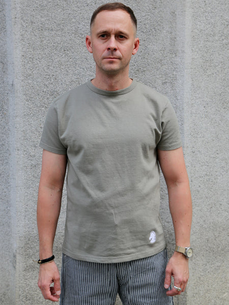 Samurai Jeans Repen Inlay Hanging T-Shirt – Concrete Grey (SJST26-106)