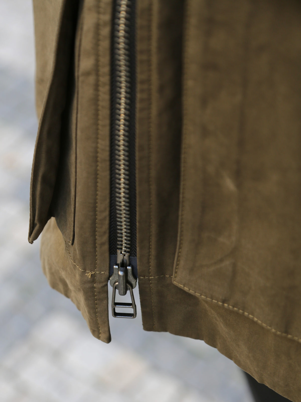 Hansen Garments DEREK Oversized Field Jacket – Khaki (32-78-6)