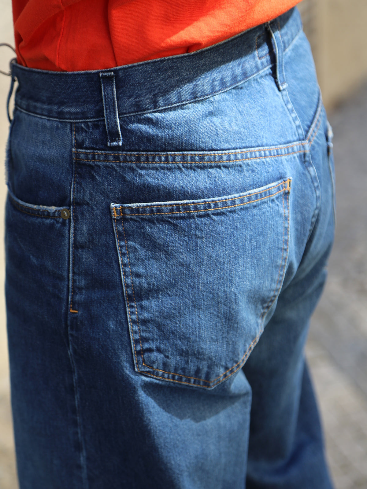 Fleurs de Bagne Le Classic Denim “F055” – Heavy Used (FDB-PANT-F055-805)