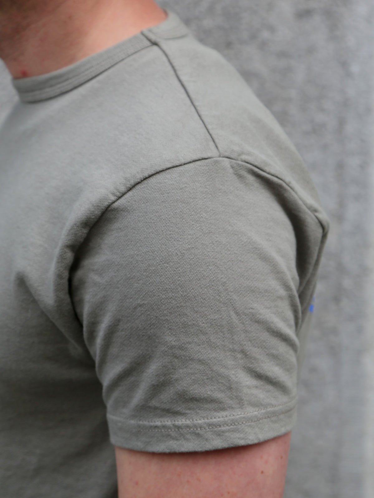 Samurai Jeans Repen Inlay Hanging T-Shirt – Concrete Grey (SJST26-106)