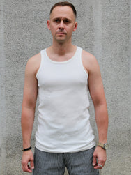 Nudie Jeans Tank Top – Offwhite (131728)