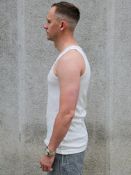 Nudie Jeans Tank Top – Offwhite (131728)