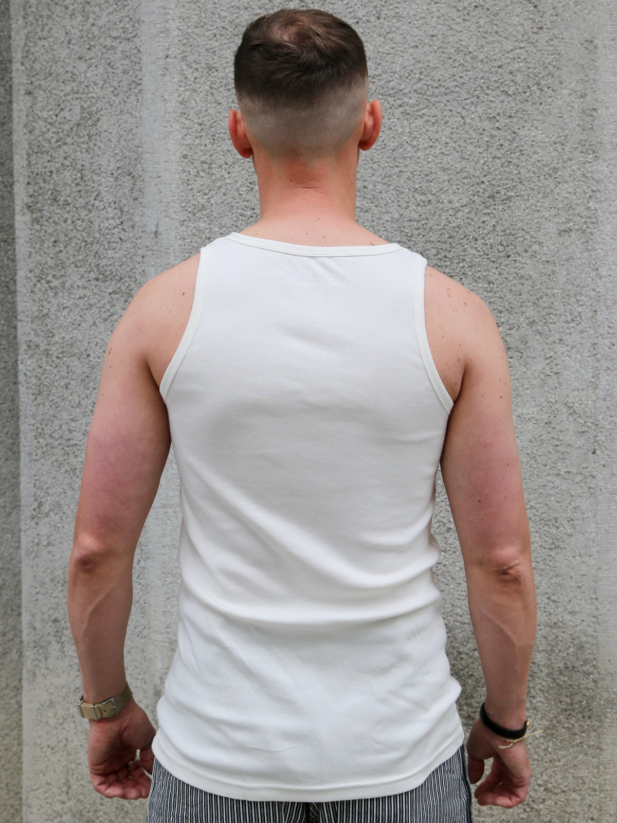 Nudie Jeans Tank Top – Offwhite (131728)