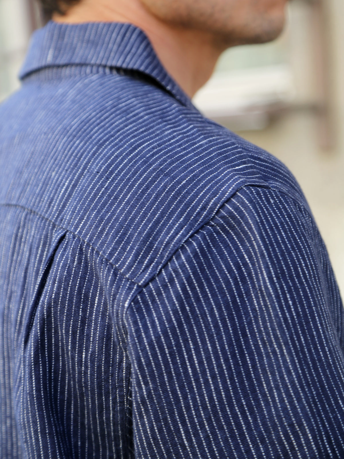 Gråbrodern Fröjel Short Sleeve Shirt – Deep Blue (G940-48-38)