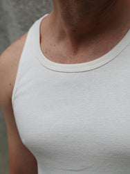 Nudie Jeans Tank Top – Offwhite (131728)