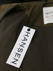 Hansen Garments DEREK Oversized Field Jacket – Khaki (32-78-6)